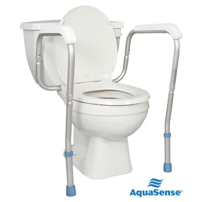 Barre d'appui ajustable pour toilette ( AMG )