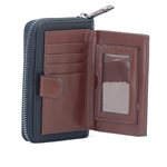 Portefeuille, Mouflon, LWL3991, Medium zippy wallet PU