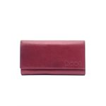 Hunt, Portefeuille en Cuir, RFID, Rouge