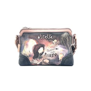 Anekke, Sac à main, Noir / Multi