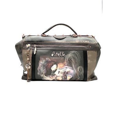 Anekke, Sac de voyage, Noir / Multi