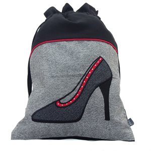 SOU-008-POI, Shoes Bag, Poivre  /  Pepper