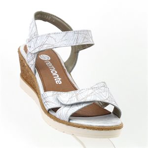 Remonte, R6252-80, weiss /  silber-pearlcream